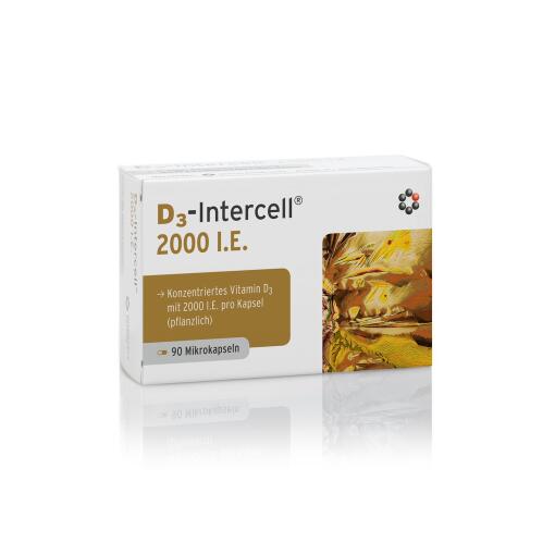Intercell Pharma - INTERCELL PHARMA D3 Intercell 2000 IU (90 caps)