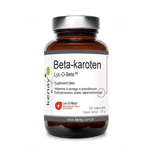 Kenay - KENAY Beta karoten (Prowitamina A) Lyc-O-Beta (60 caps.)