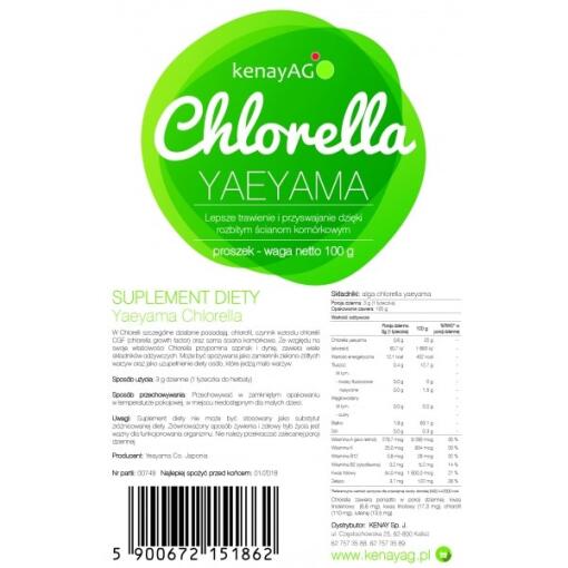 Kenay - KENAY Chlorella YAEYAMA Powder (100 g / 3