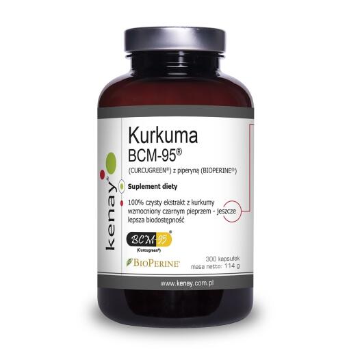 Kenay - KENAY Curcumin BCM-95 with Piperine (300 caps)
