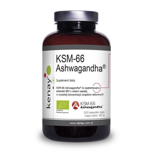 Kenay - KENAY Organic Ashwagandha KSM-66 (300 caps)