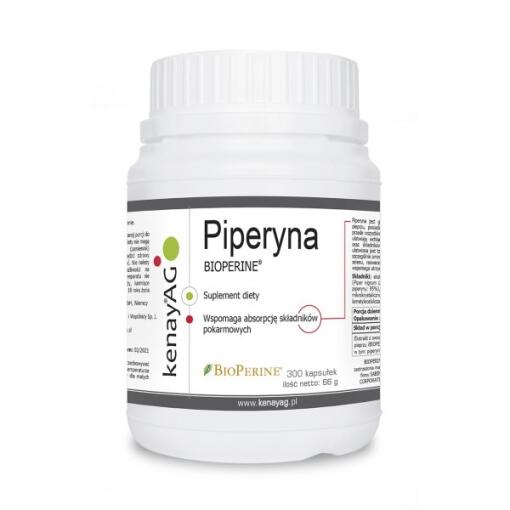 Kenay - KENAY Piperine BIOPERINE black pepper extract (300 caps)
