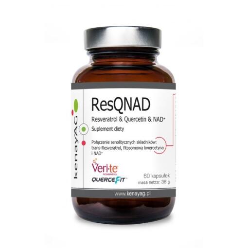 Kenay - KENAY ResQNAD - Resveratrol & Quercetin & NAD+ (60 caps)
