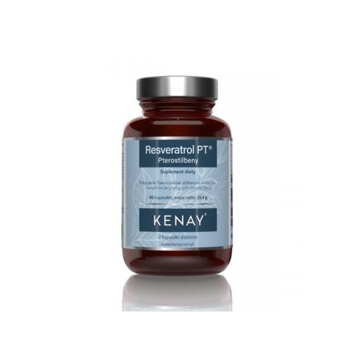 Kenay - KENAY Resveratrol PTTM Pterostilbeny (60 caps)