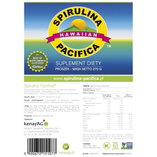 Kenay - KENAY Spirulina Pacifica Powder (270 g / 9