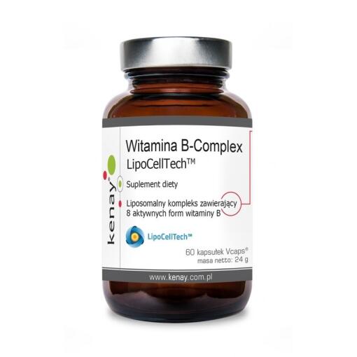 Kenay - KENAY Vitamin B-Complex Liposomal LipoCellTech (60 caps)