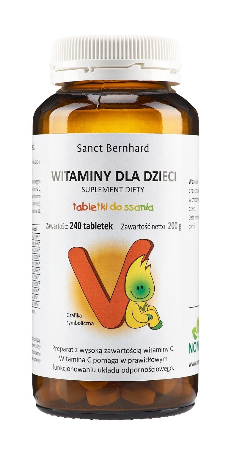 Krauterhaus Sanct Bernhard - KRAUTERHAUS SANCT BERNHARD Children Vitamin (240 tabs)