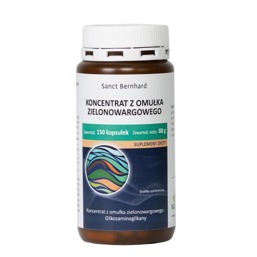 Krauterhaus Sanct Bernhard - KRAUTERHAUS SANCT BERNHARD Green-lipped Mussel Capsules (150 caps)