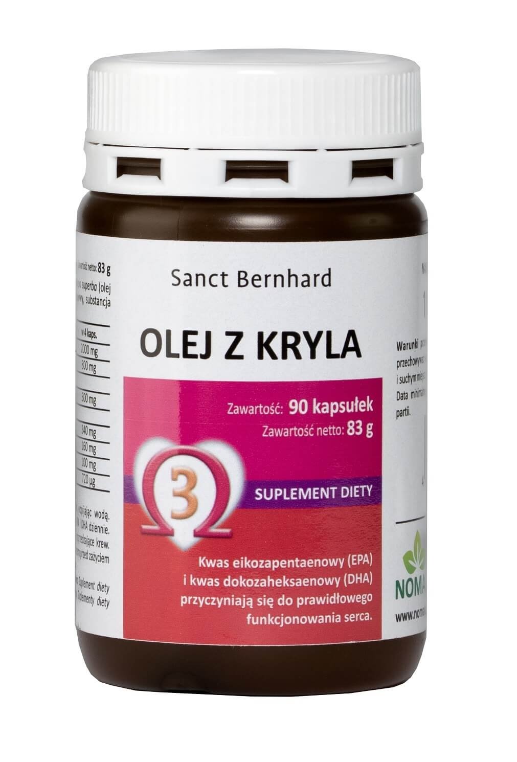 Krauterhaus Sanct Bernhard - KRAUTERHAUS SANCT BERNHARD Krill Oil (90 caps)