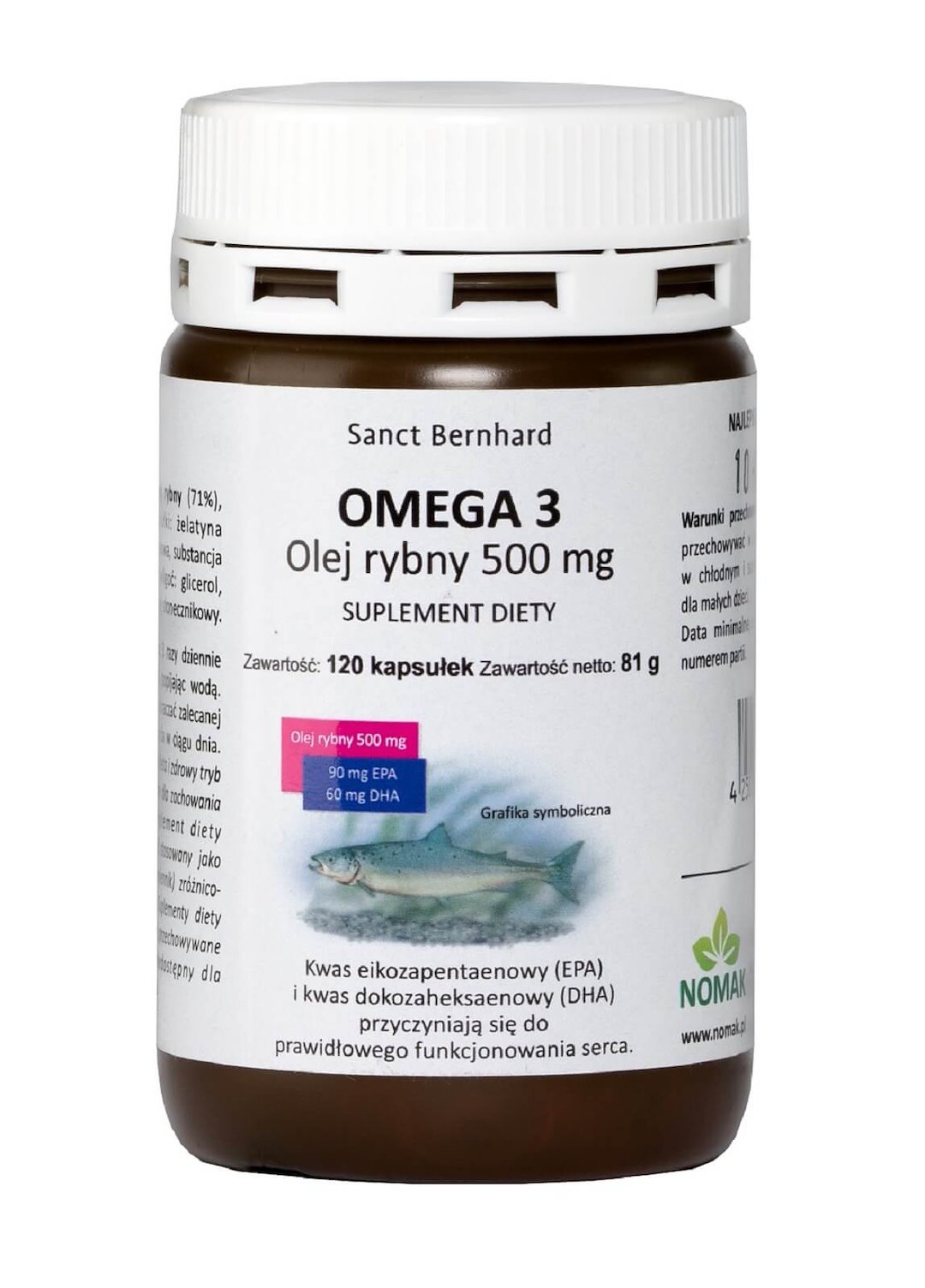 Krauterhaus Sanct Bernhard - KRAUTERHAUS SANCT BERNHARD Omega 3 Fish Oil Capsules