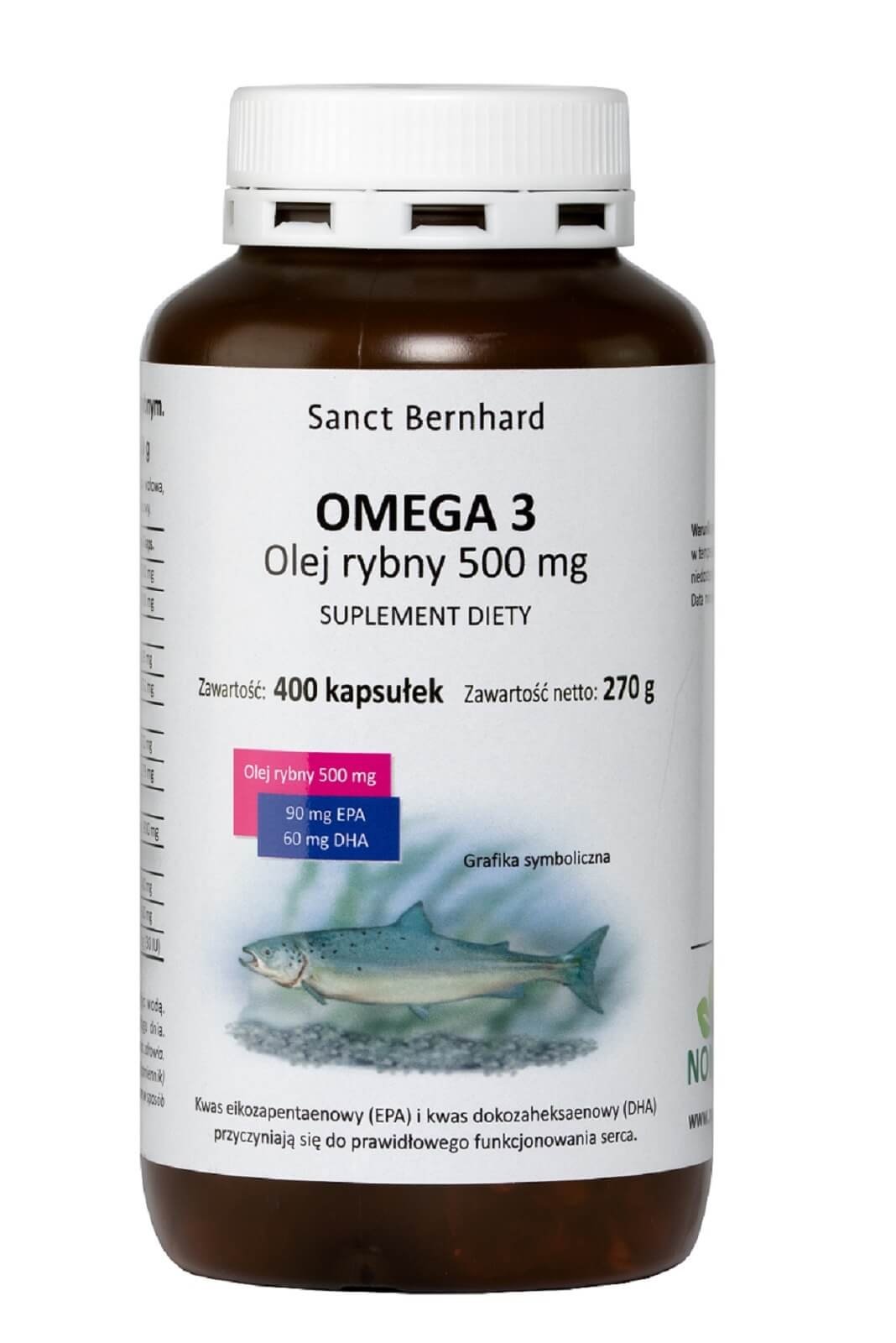 Krauterhaus Sanct Bernhard - KRAUTERHAUS SANCT BERNHARD Omega 3 Fish Oil Capsules