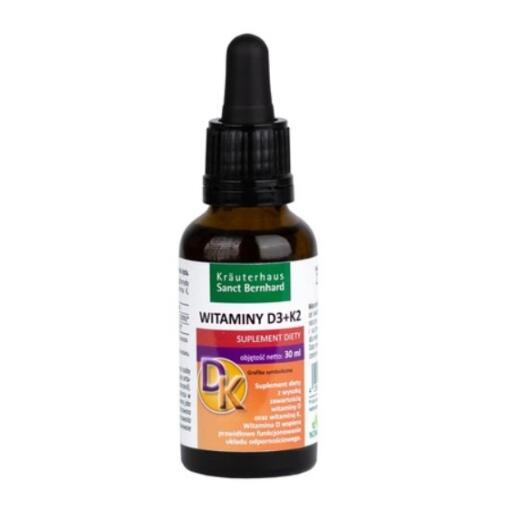 Krauterhaus Sanct Bernhard - Vitamin D3 + K2 (30 ml / 1 fl. oz.)