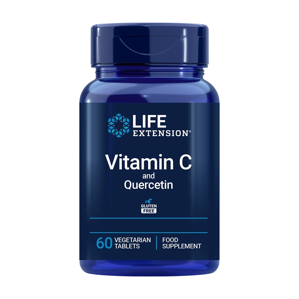 Life Extension - Vitamin C and Quercetin vegetarian tablets