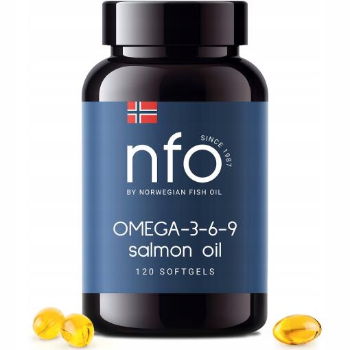 NFO - NFO Omega-3-6-9 Salmon Oil (120 caps)
