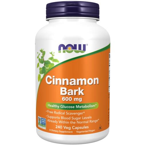 NOW Foods - NOW FOODS Cinnamon Bark 600 mg (240 caps.)