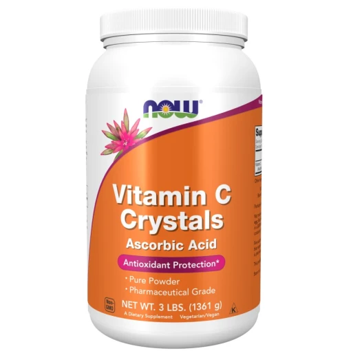 NOW Foods - NOW FOODS Vitamin C Crystals Powder (1361 g/ 3 lbs.)