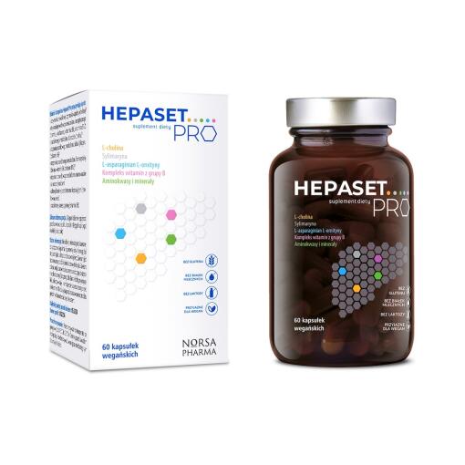 Norsa Pharma - NORSA PHARMA Hepaset PRO (60 kaps.)