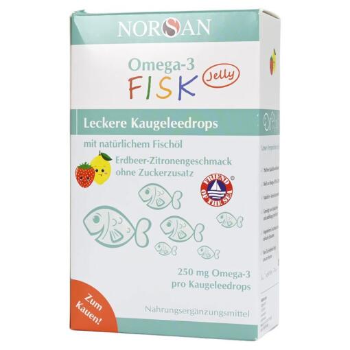 Norsan - NORSAN Omega-3 Fisk Jelly (45 gummies)