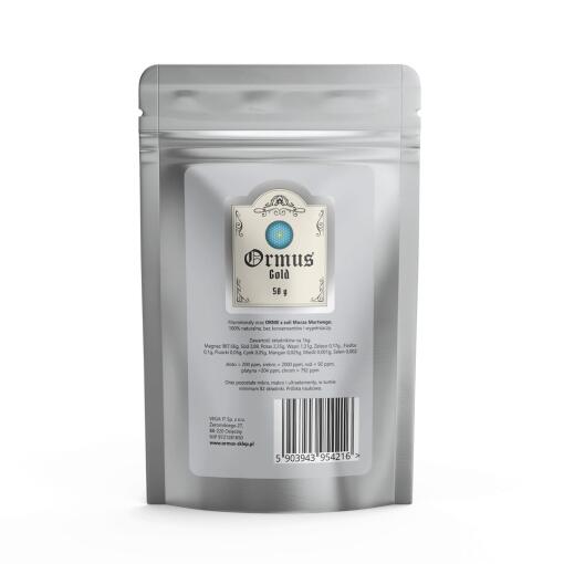 ORMUS - ORMUS ORME Gold - Pierwiastki życia - mocny proszek ze złotem (50 g)