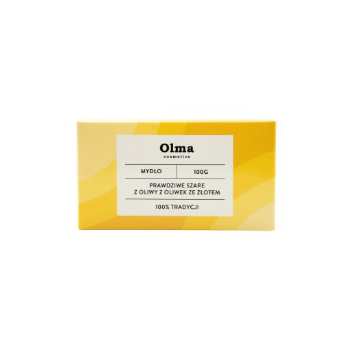 Olma Cosmetics - OLMA COSMETICS True Gray Olive Oil Soap with Gold (100 g)