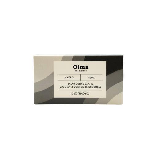 Olma Cosmetics - OLMA COSMETICS True Gray Olive Oil Soap with Silver (100 g)