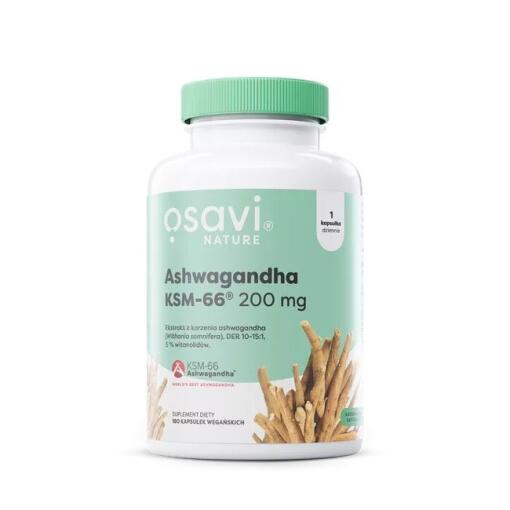 Osavi - OSAVI Ashwagandha KSM-66® 200 mg (180 caps)