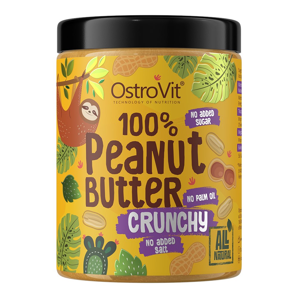Ostrovit - OSTROVIT 100% Peanut Butter crunchy (1000 g)