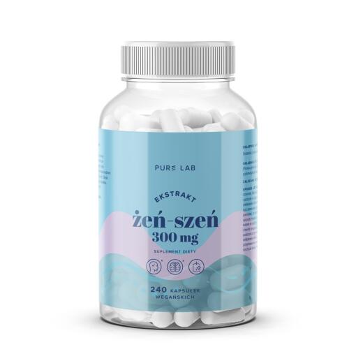 Pure Lab - PURE LAB Ginseng extract 300 mg (240 caps.)