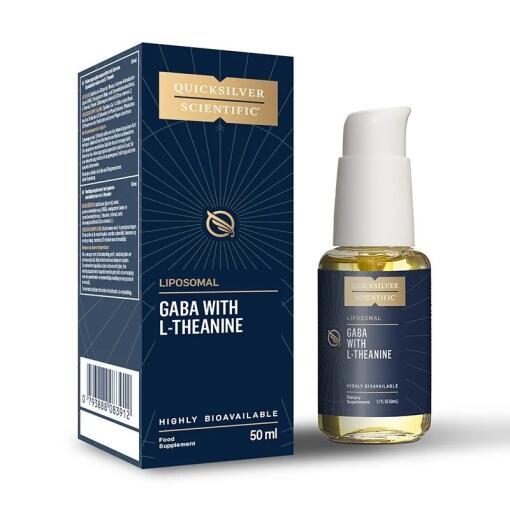 Quicksilver - QUICKSILVER  Liposomal GABA with L-Theanine EU (50 ml)