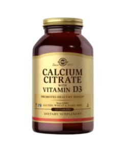 Solgar - SOLGAR Calcium Citrate with Vitamin D3 (120 tabs)