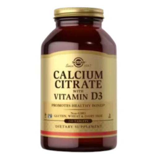 Solgar - SOLGAR Calcium Citrate with Vitamin D3 (120 tabs)