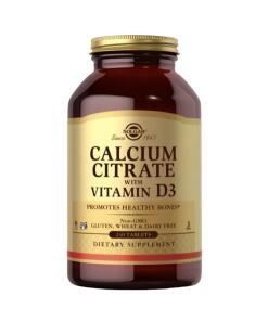 Solgar - SOLGAR Calcium Citrate with Vitamin D3 (240 tabs)