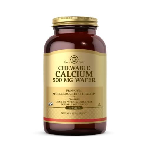 Solgar - SOLGAR Chewable Calcium 500 mg Wafer (120 wafers)