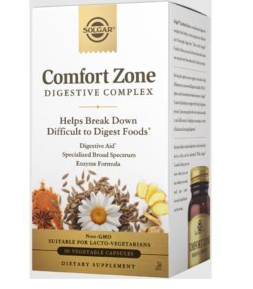 Solgar - SOLGAR Comfort Zone Digestive Complex (90 Vcaps.)