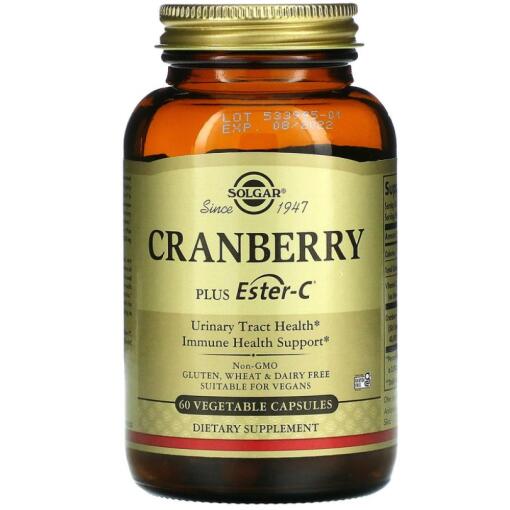 Solgar - SOLGAR Cranberry plus Ester C (60 caps)