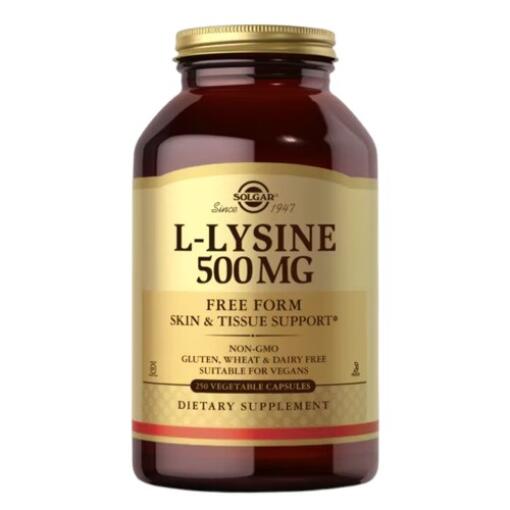 Solgar - SOLGAR L-Lysine 500 mg (250 caps)
