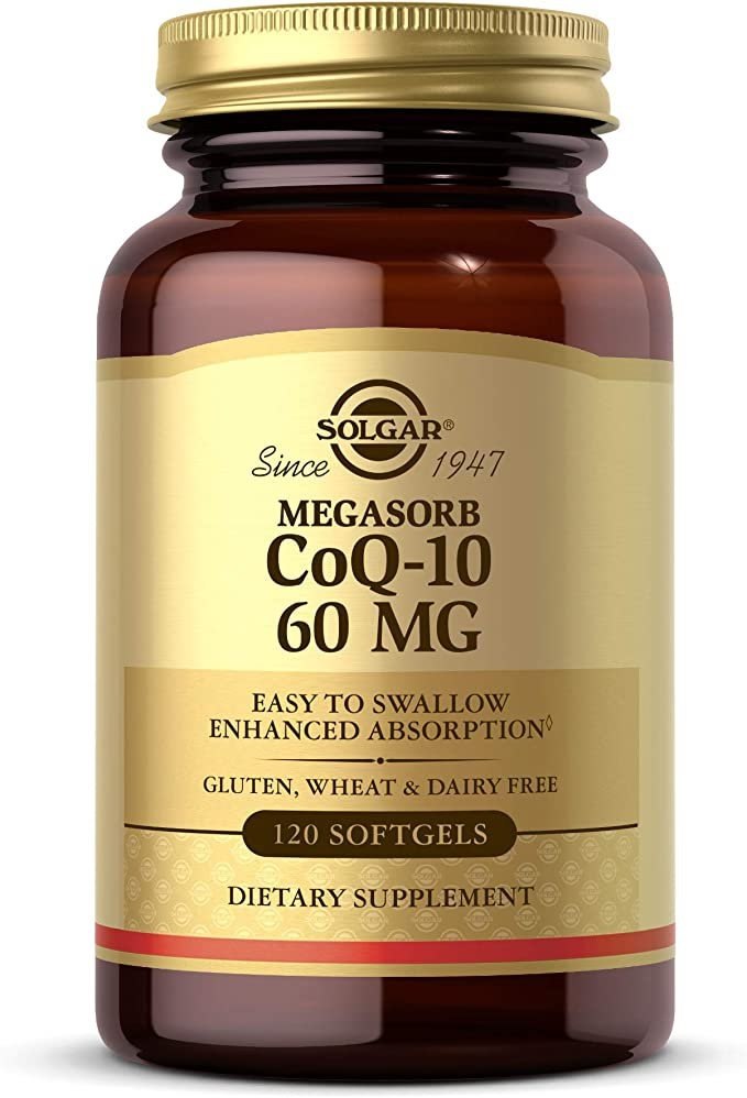 Solgar - SOLGAR Megasorb CoQ-10 60 mg (120 sgels)
