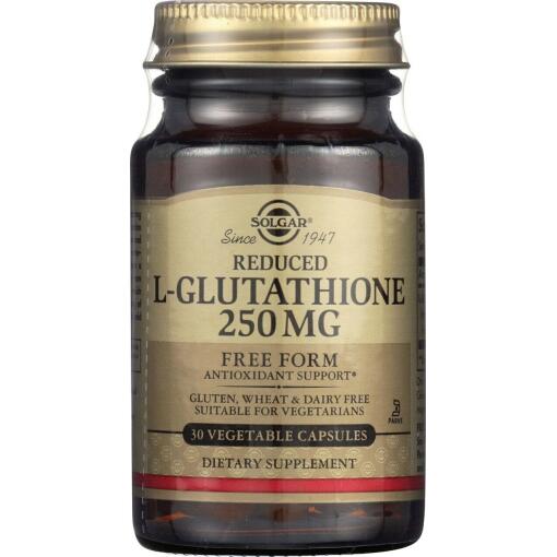 Solgar - SOLGAR Reduced L-Glutathione 250 mg (30 caps.)