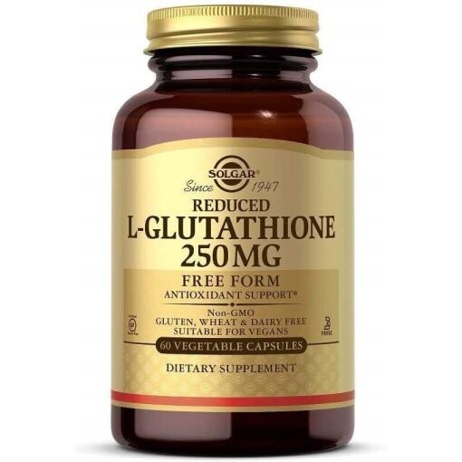 Solgar - SOLGAR Reduced L-Glutathione 250 mg (60 caps.)