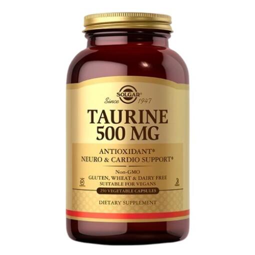 Solgar - SOLGAR Taurine 500 mg (100 Veg Caps)