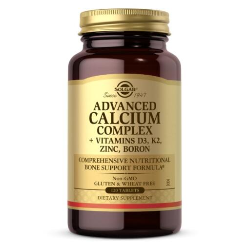 Solgar - SOLGAR Ultimate Bone Support - Advanced Calcium Complex (D3 + K2 + Zinc + Boron) (120 tabs)