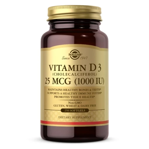Solgar - SOLGAR Vitamin D3
