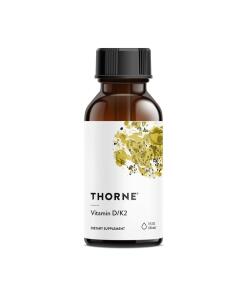 Thorne Research - THORNE RESEARCH Vitamin D3+K2 Liquid (30 ml)