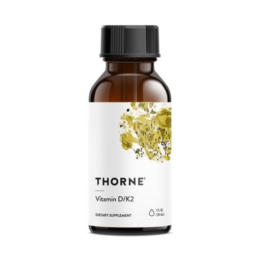 Thorne Research - THORNE RESEARCH Vitamin D3+K2 Liquid (30 ml)
