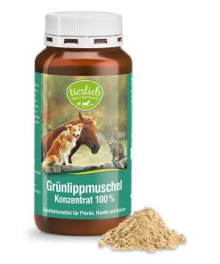 Tierlieb - TIERLIEB 100 % Green-lipped mussel concentrate for dogs and cats (150 g / 5
