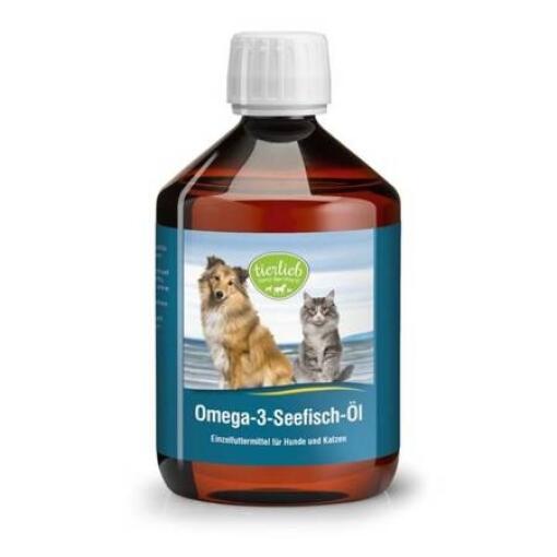 Tierlieb - TIERLIEB Omega 3 oil for dogs and cats (500 ml)