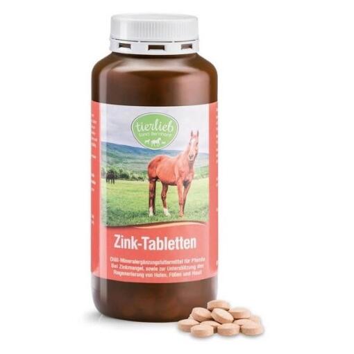 Tierlieb - TIERLIEB Organic zinc for the horse (500 tabl)