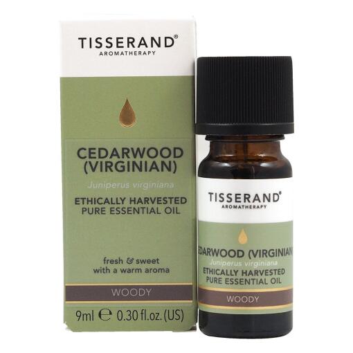 Tisserand Aromatherapy - TISSERAND AROMATHERAPY Cedarwood (Virginian) Juniperus Virginiana Ethically Harvested (9 ml / 0