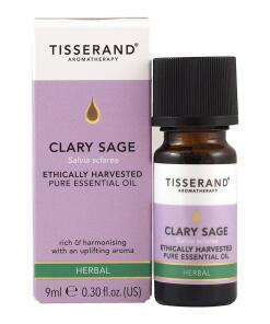 Tisserand Aromatherapy - TISSERAND AROMATHERAPY Clary Sage Salvia Sclarea Ethically Harvested (9 ml / 0