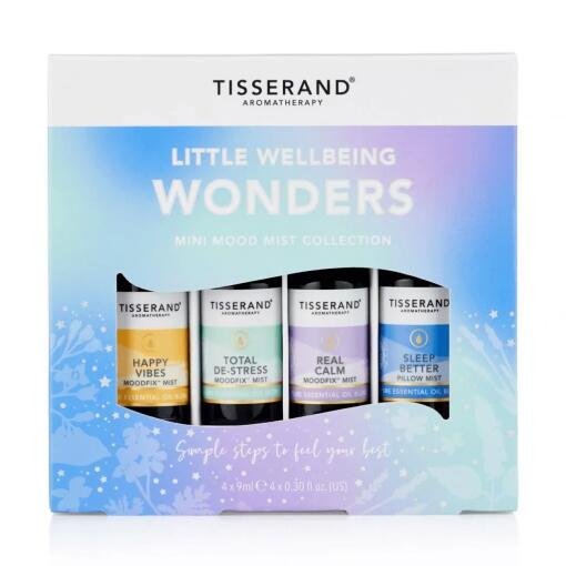 Tisserand Aromatherapy - TISSERAND AROMATHERAPY Little Wellbeing Wonders - Mist Spray - Essential Olis  (4 x (9 ml / 0